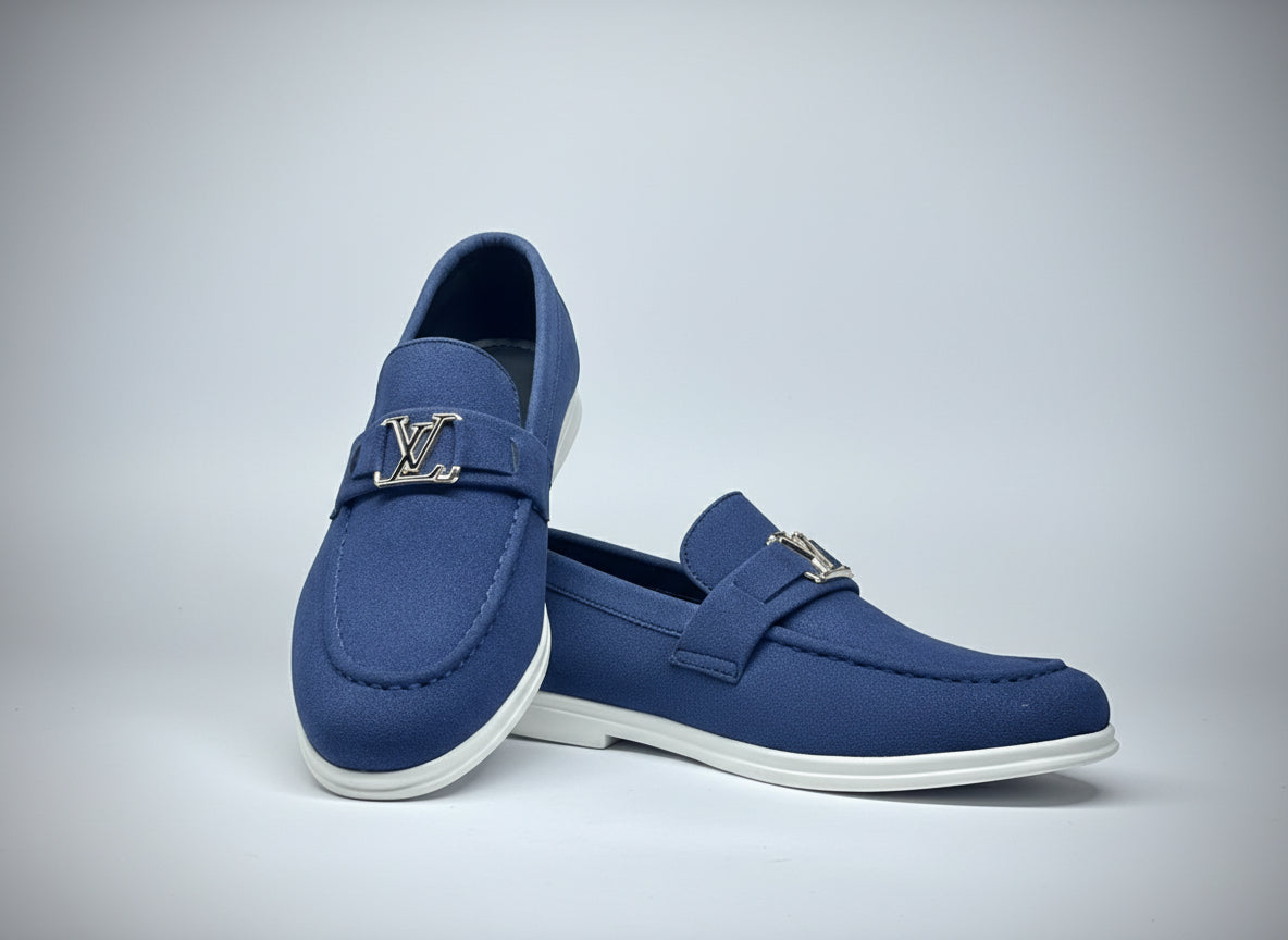Men’s Suede Loafers – Casual Comfort Slip-On Shoes