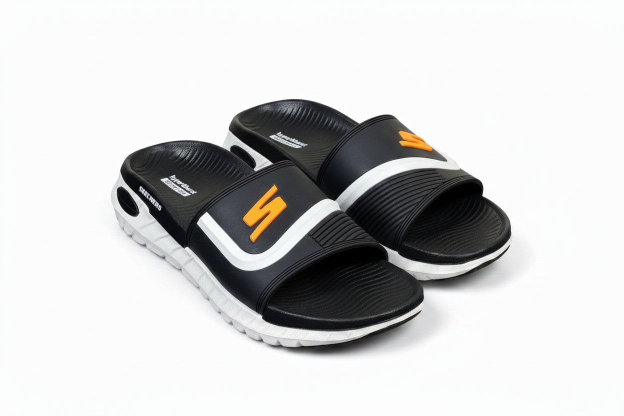 Skecher Men’s Lightweight Cushioned Slide Sandals