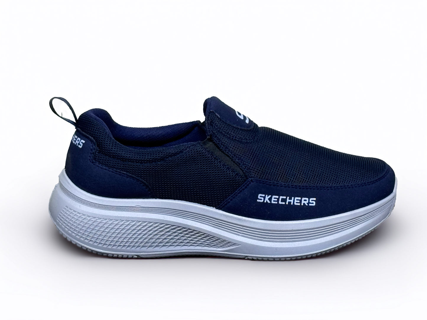 Skechers Men's Slip-On Comfort Walking Shoes – Lightweight Cushioned Sole.