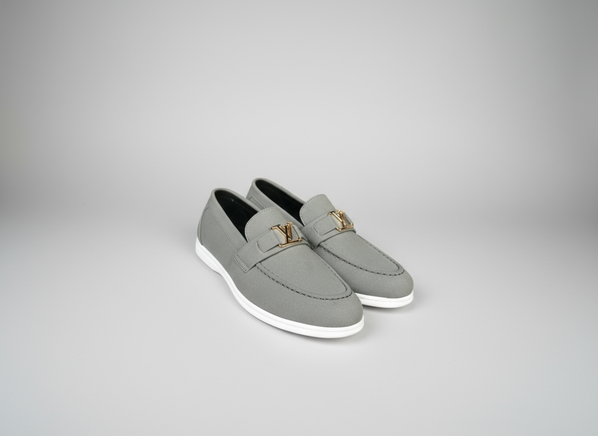 Men’s Suede Loafers  – Casual Comfort Slip-On Shoes