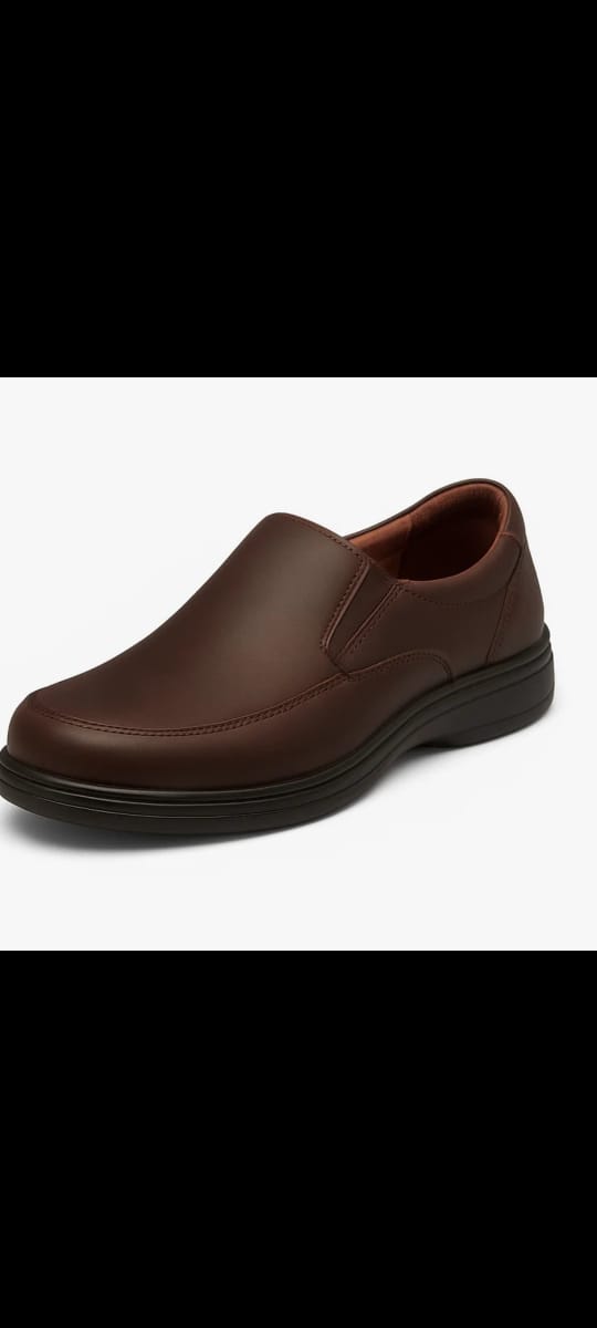 Men's brown Formal Slip-On Comfort Shoes